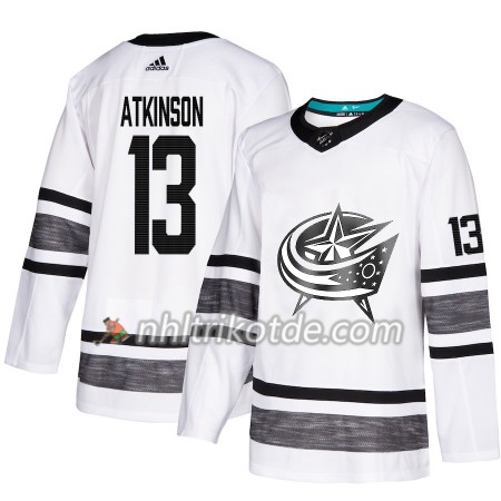 Columbus Blue Jackets Trikot Cam Atkinson 13 2019 All-Star Adidas Weiß Authentic - Herren